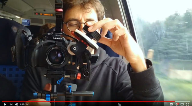 Instant film workshop video clips :: Pedro builds a cinema monster cam